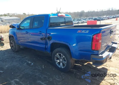 2019 Chevrolet Colorado Z71 z USA, uszkodzony, nr VIN 1GCGTDEN8K1228424